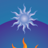 Preview for Land and Sky, Image 001. The solar sytem of the world of Haven.